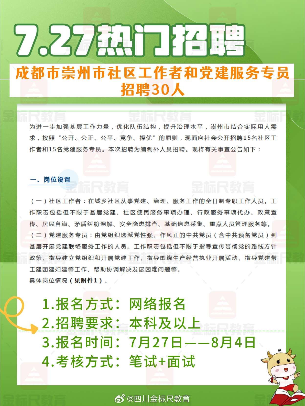 花照社区最新招聘信息汇总