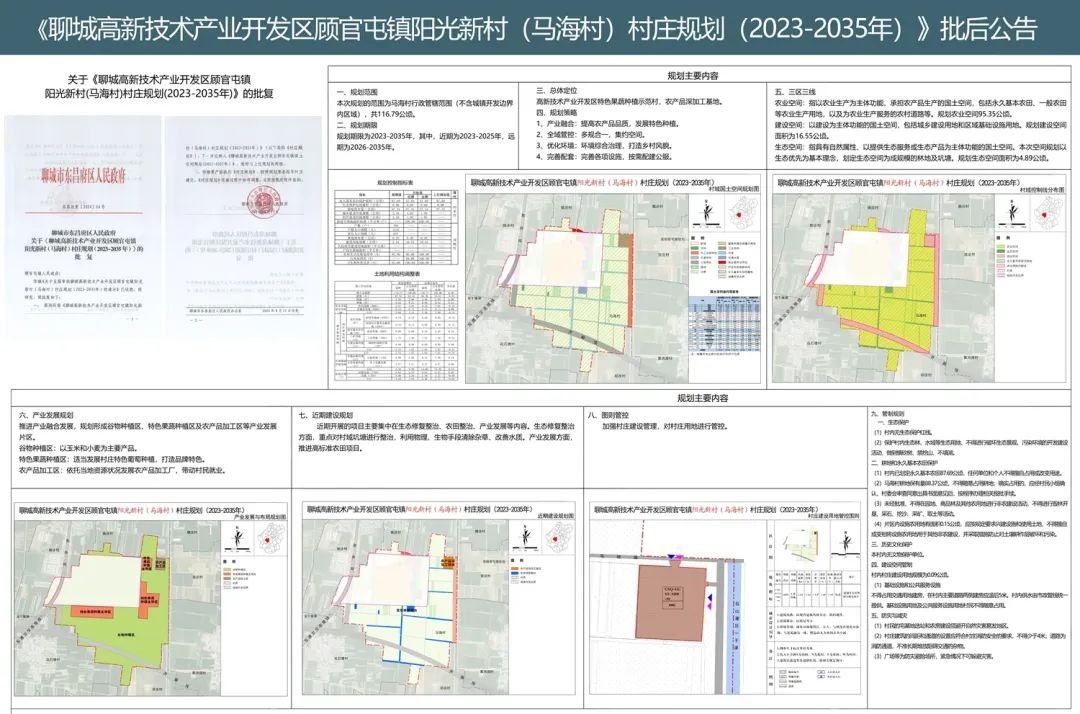 乔那村全新发展规划揭秘